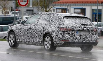 New 2016 Audi A4 Avant snapped testing in camouflage