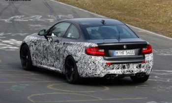 Hot BMW M2 Coupe limbering up in new spy shots