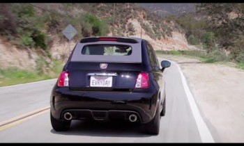 Fiat 500 Abarth Sights & Sounds – Beauty, Exhaust, Fly-by