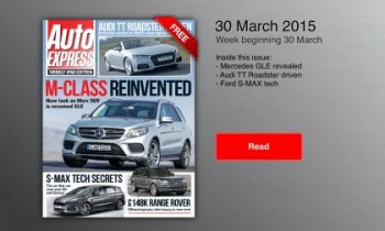 Download Auto Express for free on iPad now