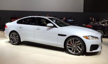 New Jaguar XF makes New York debut