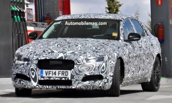 Next-Generation Jaguar XF Spied Under Heavy Camouflage