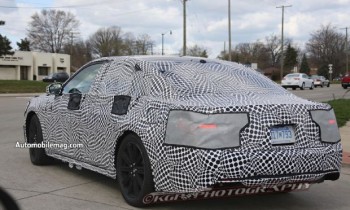 Lincoln Continental Luxury Sedan Spied Testing