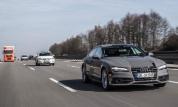 Audi A7 drives itself (and us) on public roads