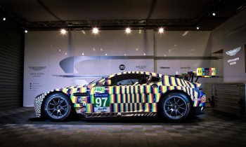 Aston Martin Le Mans art car – pictures