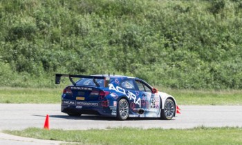Lapping GingerMan Raceway in an Acura TLX GT Race Car