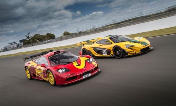McLaren F1 GTR vs McLaren P1 GTR – pictures