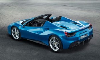 Lid lifted on beautiful Ferrari 488 Spider