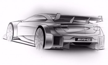 Mercedes-AMG Previews DTM Variant of New C63 Coupe