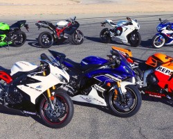 Mid-Weight Shootout! CBR600RR vs GSX-R600 vs 675R vs ZX-6R vs 848 vs F3 vs R6 – On Two Wheels Ep. 34