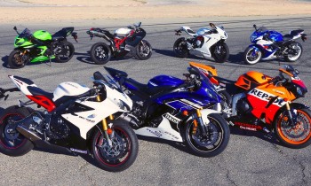 Mid-Weight Shootout! CBR600RR vs GSX-R600 vs 675R vs ZX-6R vs 848 vs F3 vs R6 – On Two Wheels Ep. 34