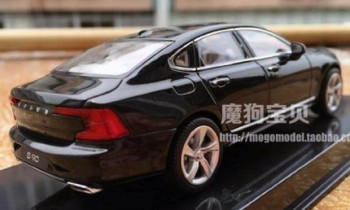 Report: Volvo S90 Luxury Sedan Design Leaked in Model-Car Form