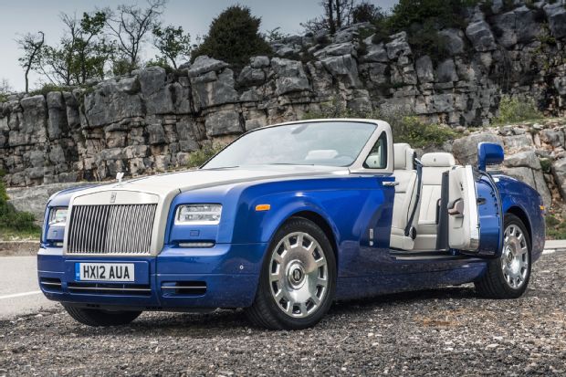 2014 Rolls Royce Phantom Drophead Coupe Three Quarters View 1