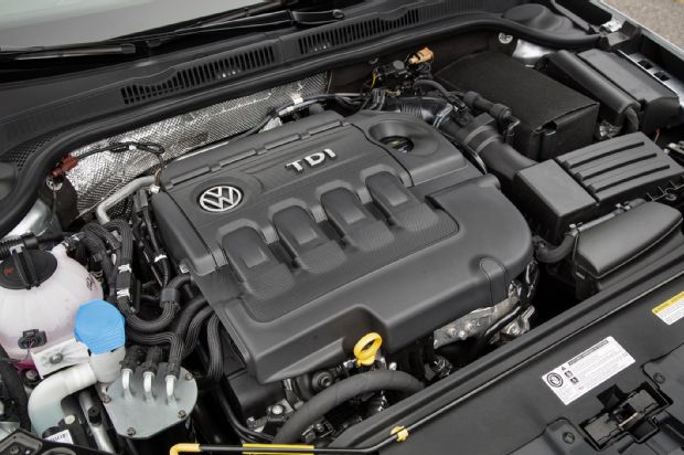 2015 Volkswagen Jetta TDI Engine