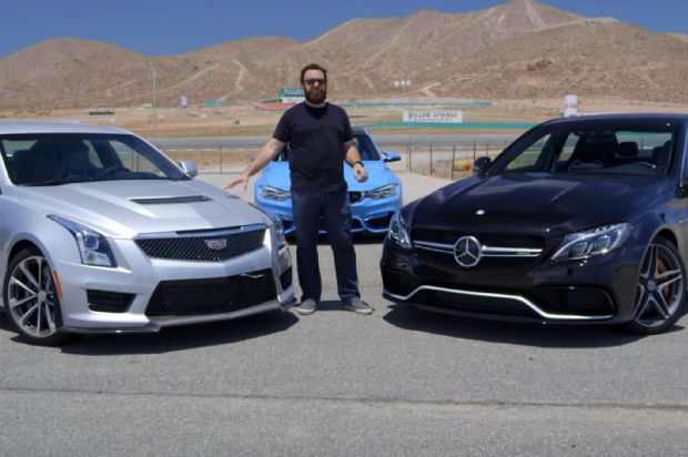 2016 Cadillac ATS V Mercedes AMG C63 S Head2Head 2