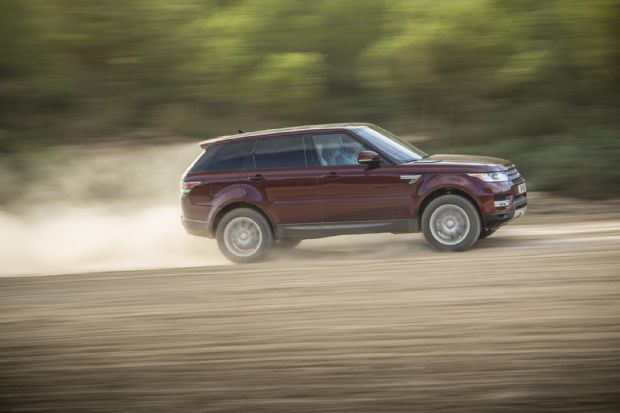 2016 Land Rover Range Rover Sport Td6 Side In Motion