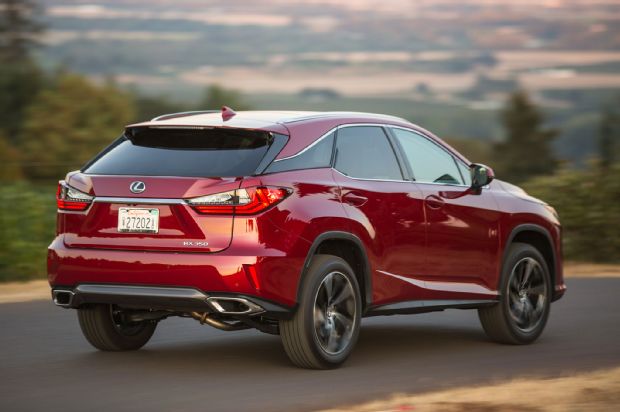 2016 Lexus RX 350 Rear Three Quarter In Motion