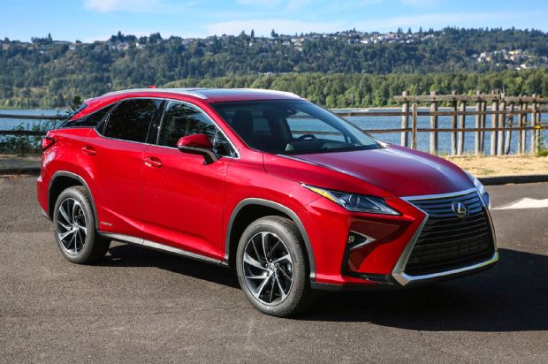 2016 Lexus RX 450h Hybrid Front Three Quarter 04