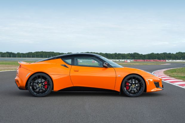 2016 Lotus Evora 400 Side Profile