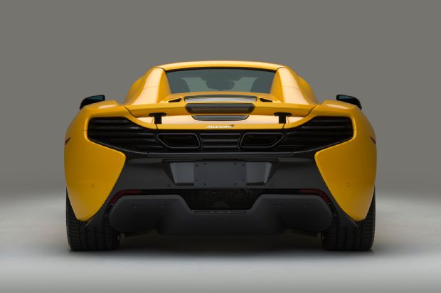 2016 McLaren 650S Rear