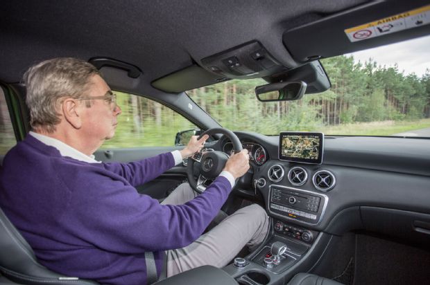 2016 Mercedes AMG A45 4Matic Georg Kacher Driving