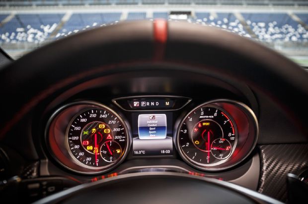 2016 Mercedes AMG A45 4Matic Instrument Cluster 02