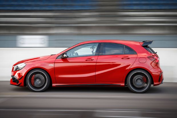 2016 Mercedes AMG A45 4Matic Side Profile 05