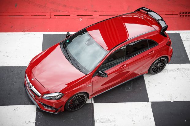 2016 Mercedes AMG A45 4Matic Top View 01
