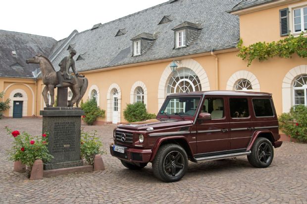 2016 Mercedes Benz G550 Front Three Quarter