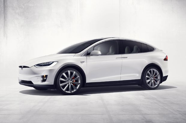 2016 Tesla Model X Official Photos Front Three Quarter
