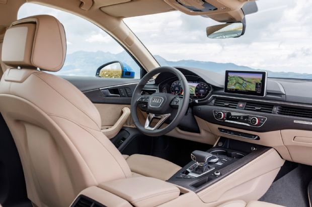 2017 Audi A4 Interior From Back Seat