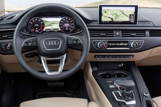 2017 Audi A4 Interior From Driver Seat