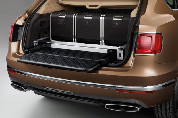 2017 Bentley Bentayga Cargo Space