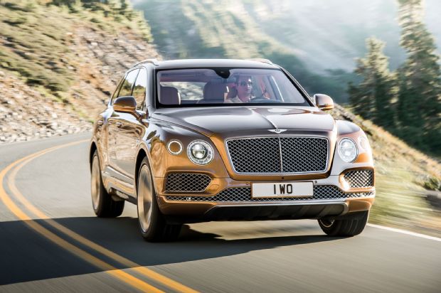 2017 Bentley Bentayga Front Three Quarter In Motion 02