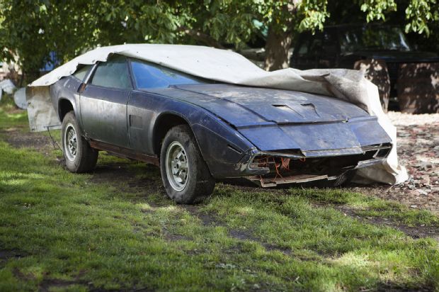 Aston Martin Ogle Special Front Covered