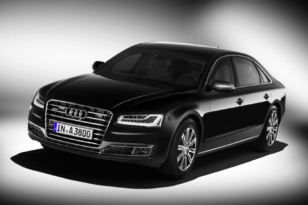 Audi A8 L Security Front Three Quarter
