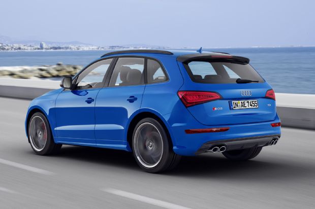 Audi Sq5 Tdi Plus Rear Three Quarter In Motion