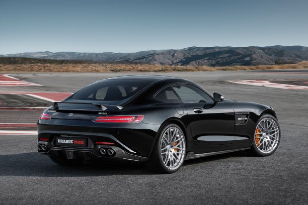 Brabus Mercedes AMG GT S Rear Three Quarter