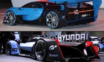 Virtual Racers Compared: Bugatti, Hyundai Vision Gran Turismo Concepts