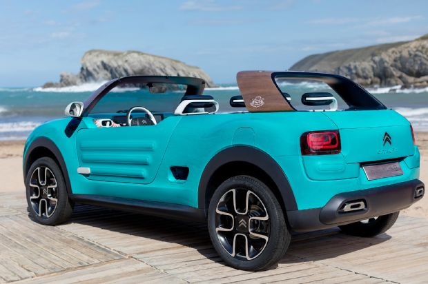 Citroen Cactus M Concept Rear Three Quarters