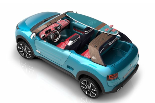 Citroen Cactus M Concept Top Rear Three Quarters