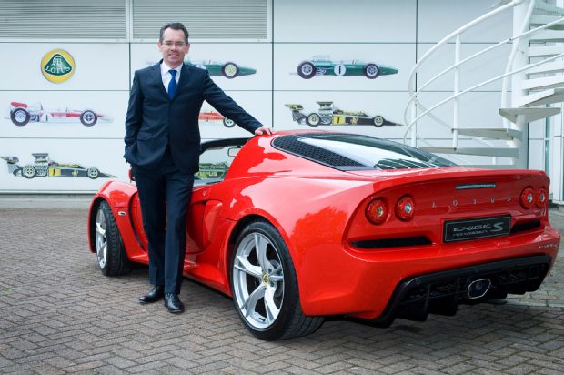 Jean Marc Gales CEO Of Group Lotus Plc