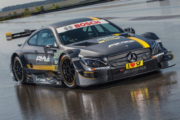 Mercedes AMG C63 DTM Racing Car Front Three Quarter
