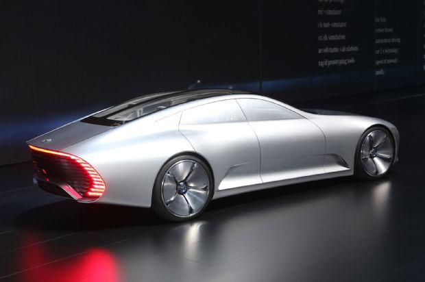 Mercedes Benz Concept IAA Rear Three Quarter