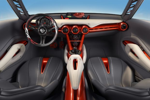 Nissan Gripz Concept Front Interior