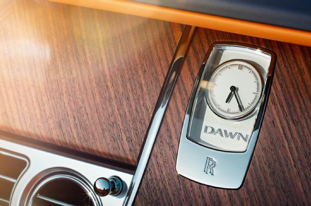 Rolls Royce Dawn Clock Teaser