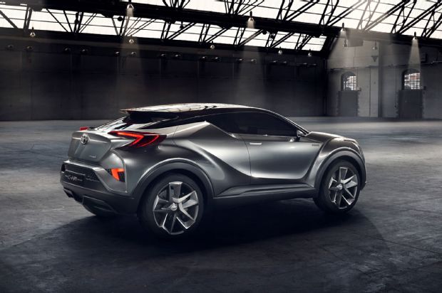 Toyota C HR Concept Frankfurt Rear Three Quarter 01