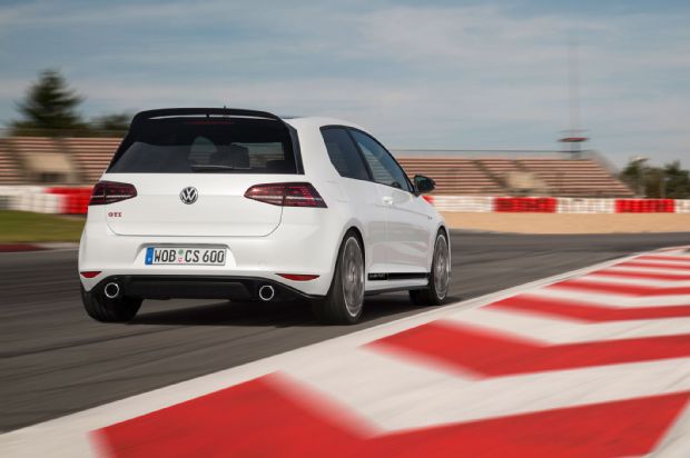 Volkswagen Golf GTI Clubsport Rear Three Quarter In Motion 01