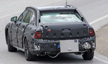 Volvo S90 Prototype Spied Testing with XC90 Design Cues