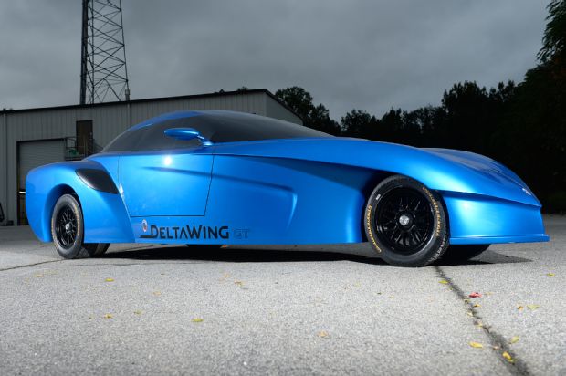 Panoz DeltaWing GT Road Car Concept Front Three Quarter 2